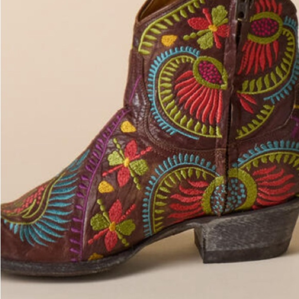 Old Gringo Andes Flora Tiegan Short Boots. New in box! - Picture 8 of 11